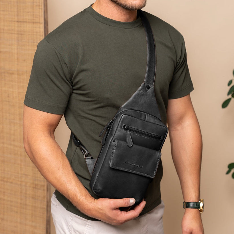 Leather Sling Bag Turelle Damska