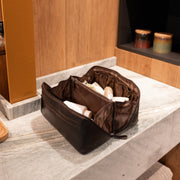 Elmia Full-Grain Leather Toiletry Bag Damska – alternate product view 2