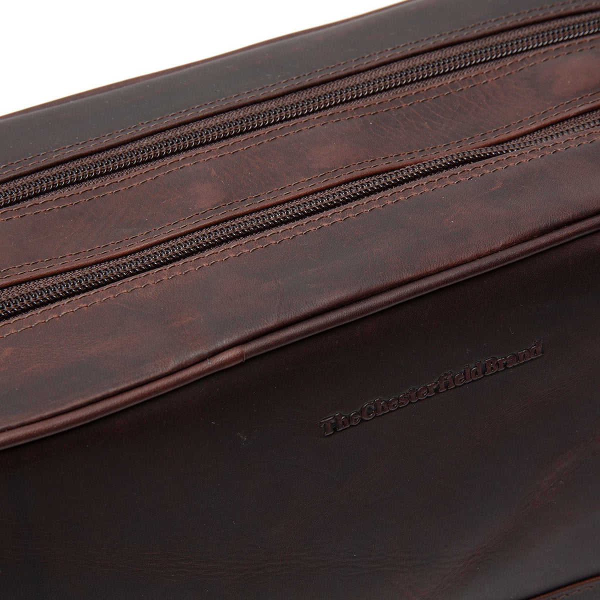 Stefan Full-Grain Leather Toiletry Bag Damska – alternate product view 3