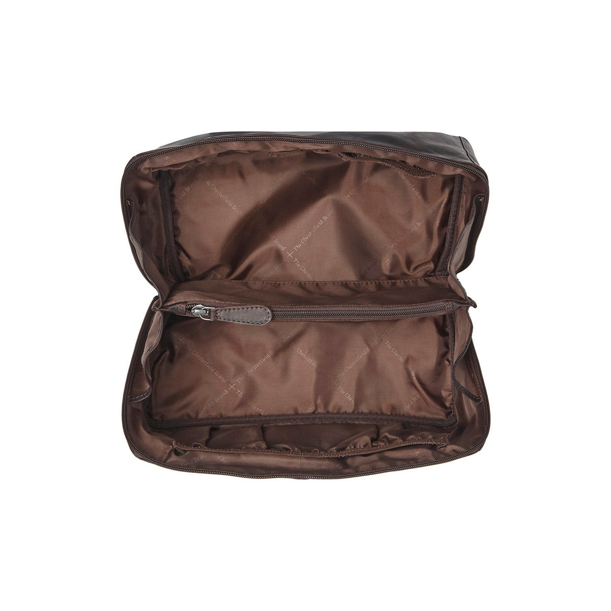Trevia Full-Grain Leather Toiletry Bag Damska – alternate product view 2