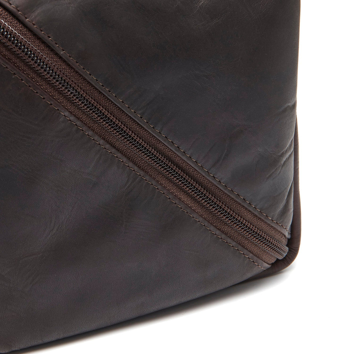 Trevia Full-Grain Leather Toiletry Bag Damska – alternate product view 3