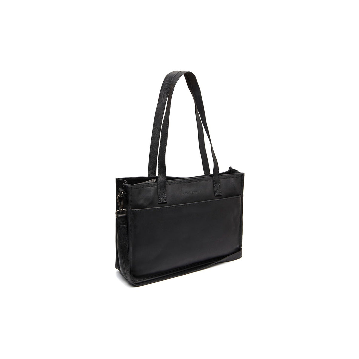 Adana Full-Grain Leather Tote Bag Damska in Classic 100% Full-Grain Leather - Full Exterior Front Profile View | Buy Online