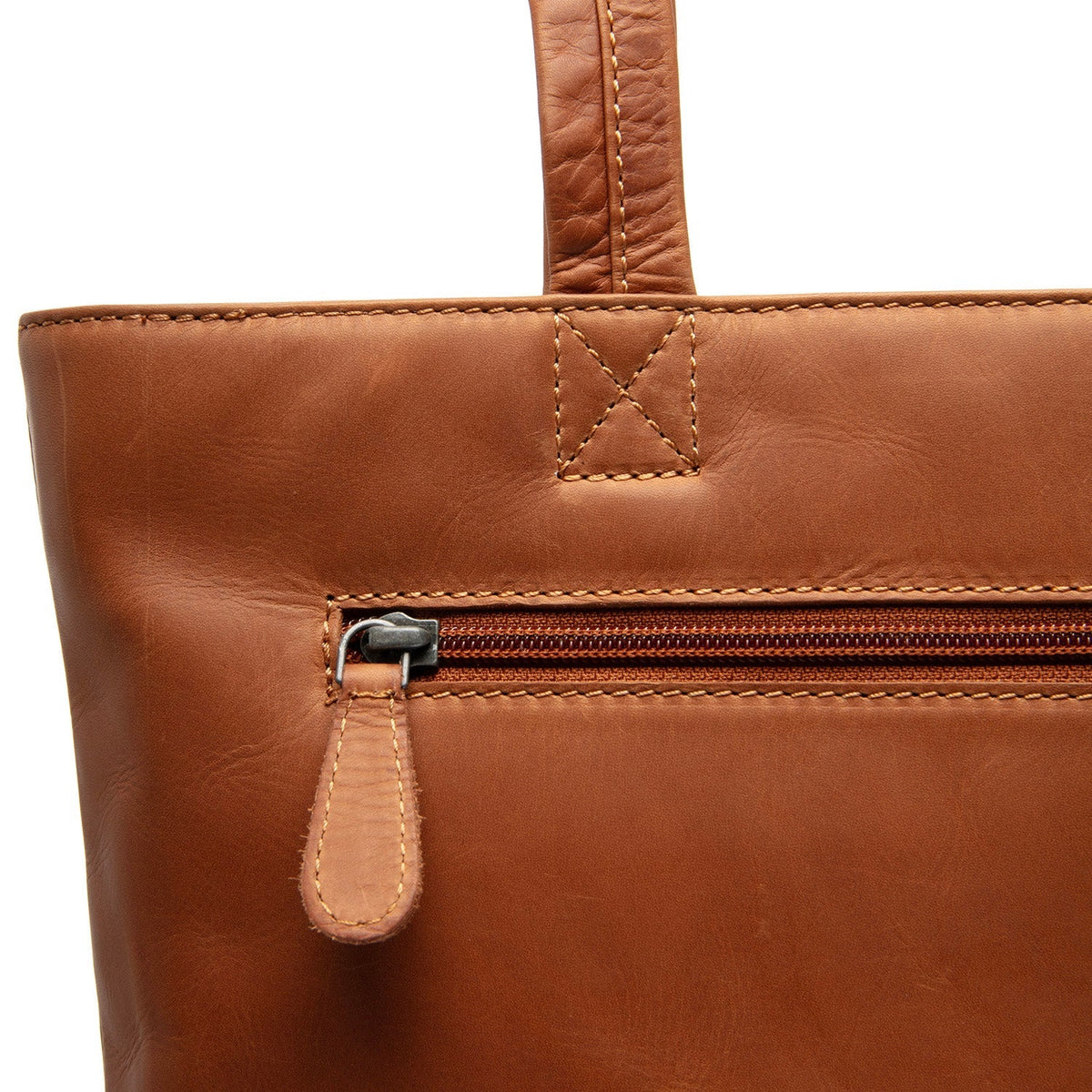 Alveron Full-Grain Leather Tote Bag Damska – alternate product view 3