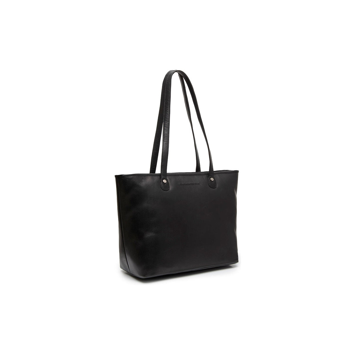 Astano Full-Grain Leather Tote Bag Damska in Tan 100% Full-Grain Leather - Full Exterior Front Profile View | Buy Online