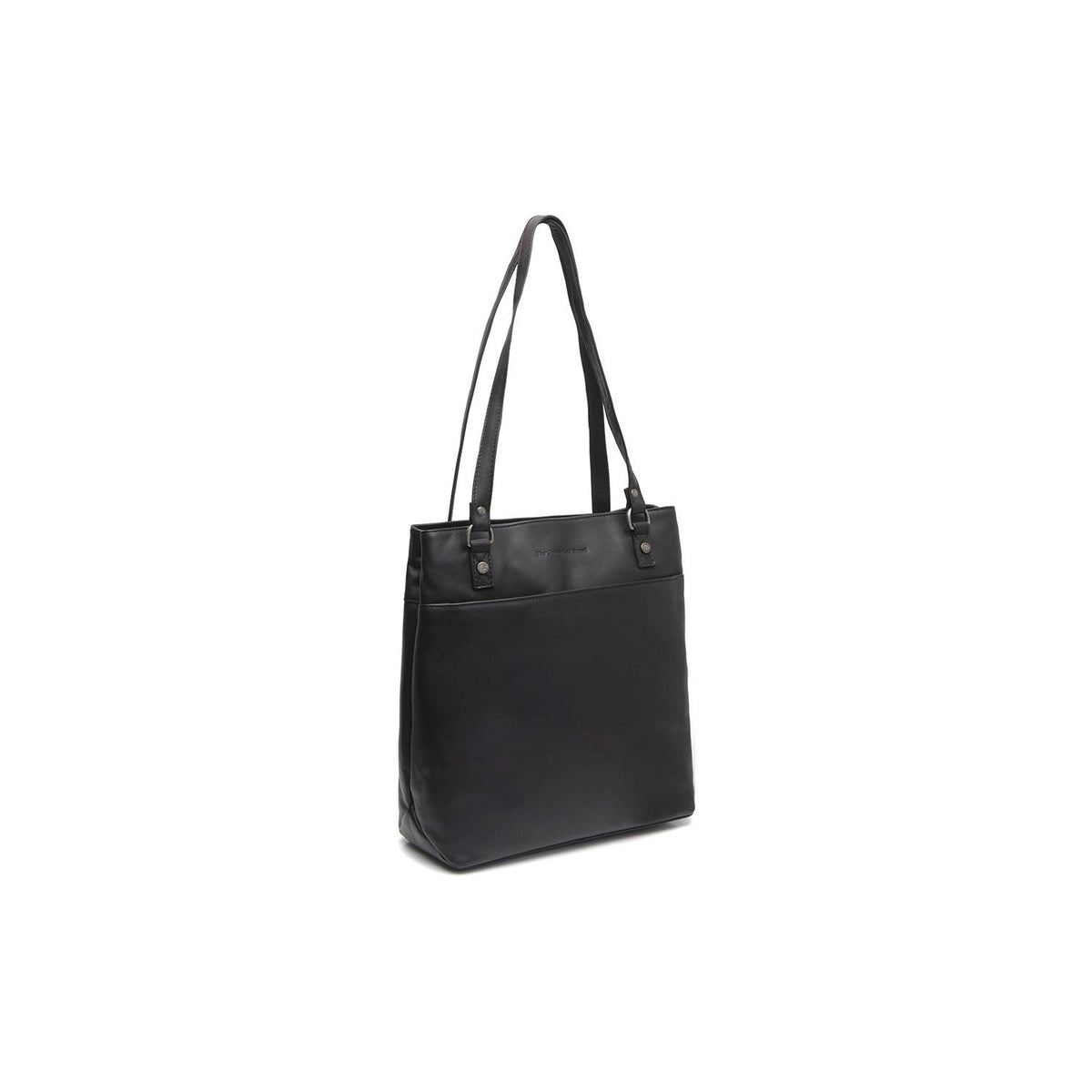 Raynor Full-Grain Leather Tote Bag Damska in Classic 100% Full-Grain Leather - Full Exterior Front Profile View | Buy Online