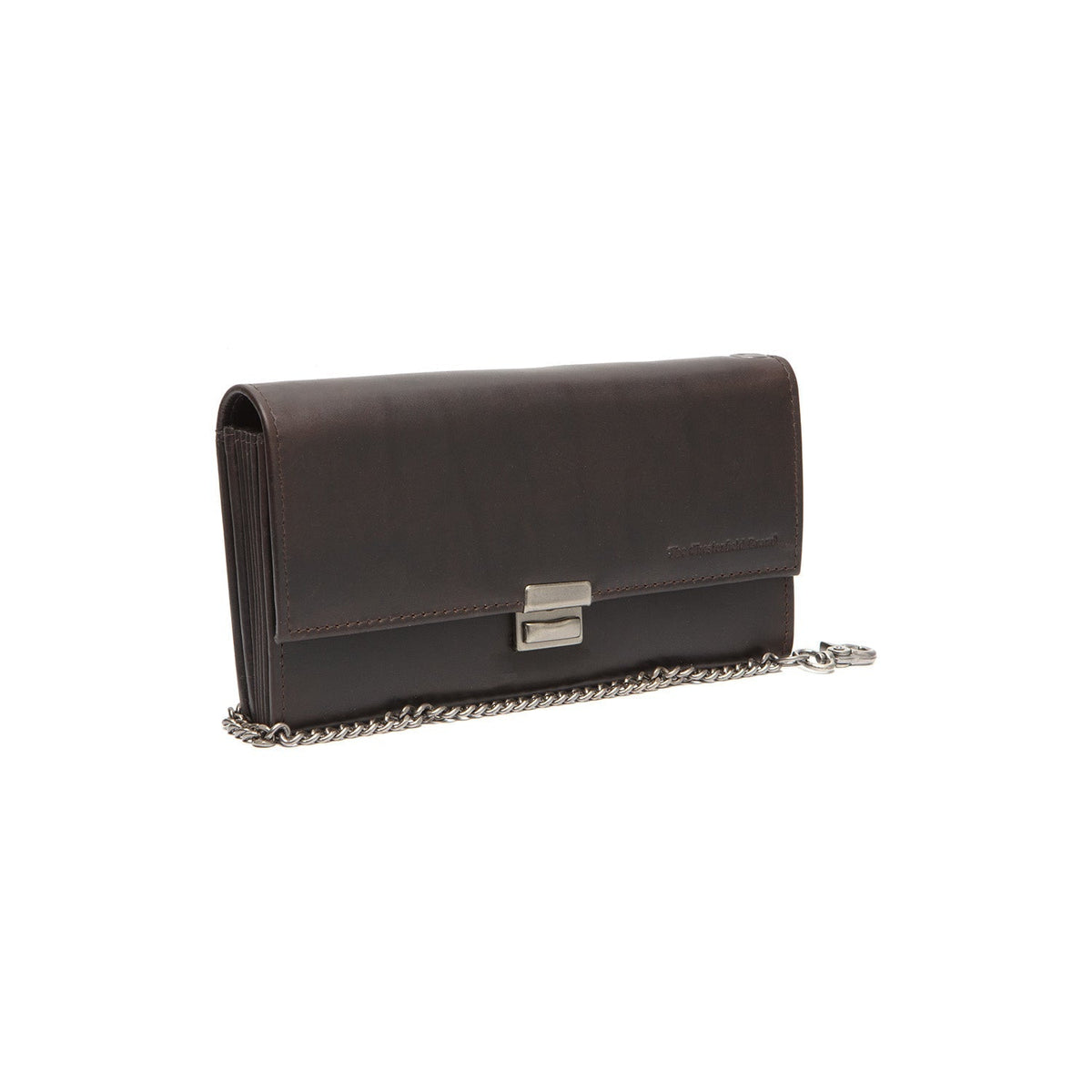 Bora Full-Grain Leather Waiter Wallet Damska in Classic 100% Full-Grain Leather - Full Exterior Front Profile View | Buy Online
