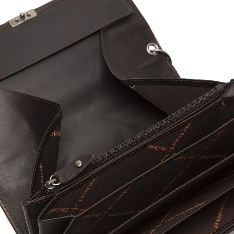 Bora Full-Grain Leather Waiter Wallet Damska