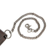 Bora Full-Grain Leather Waiter Wallet Damska - Structured Side Profile Showing Gusset Depth &amp; Expansion Capacity