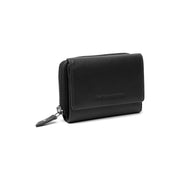 Aldra Full-Grain Leather Wallet Damska in Classic 100% Full-Grain Leather - Full Exterior Front Profile View | Buy Online