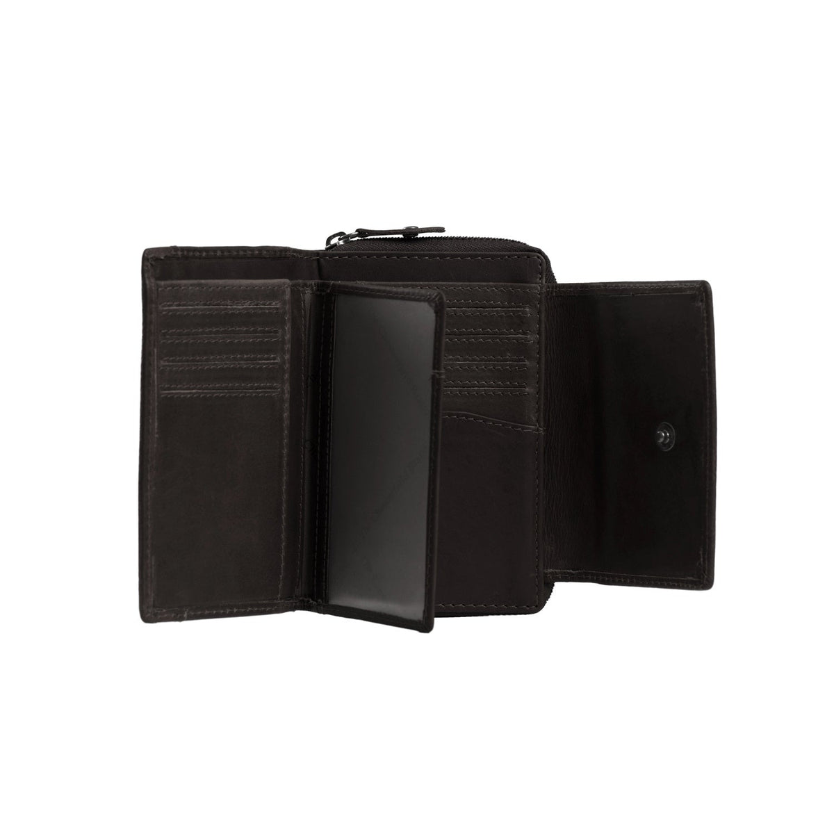Ascot Full-Grain Leather Wallet Damska – alternate product view 3