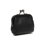 Calvia Full-Grain Portfel Skórzany Damska in Classic 100% Full-Grain Leather - Full Exterior Front Profile View | Buy Online