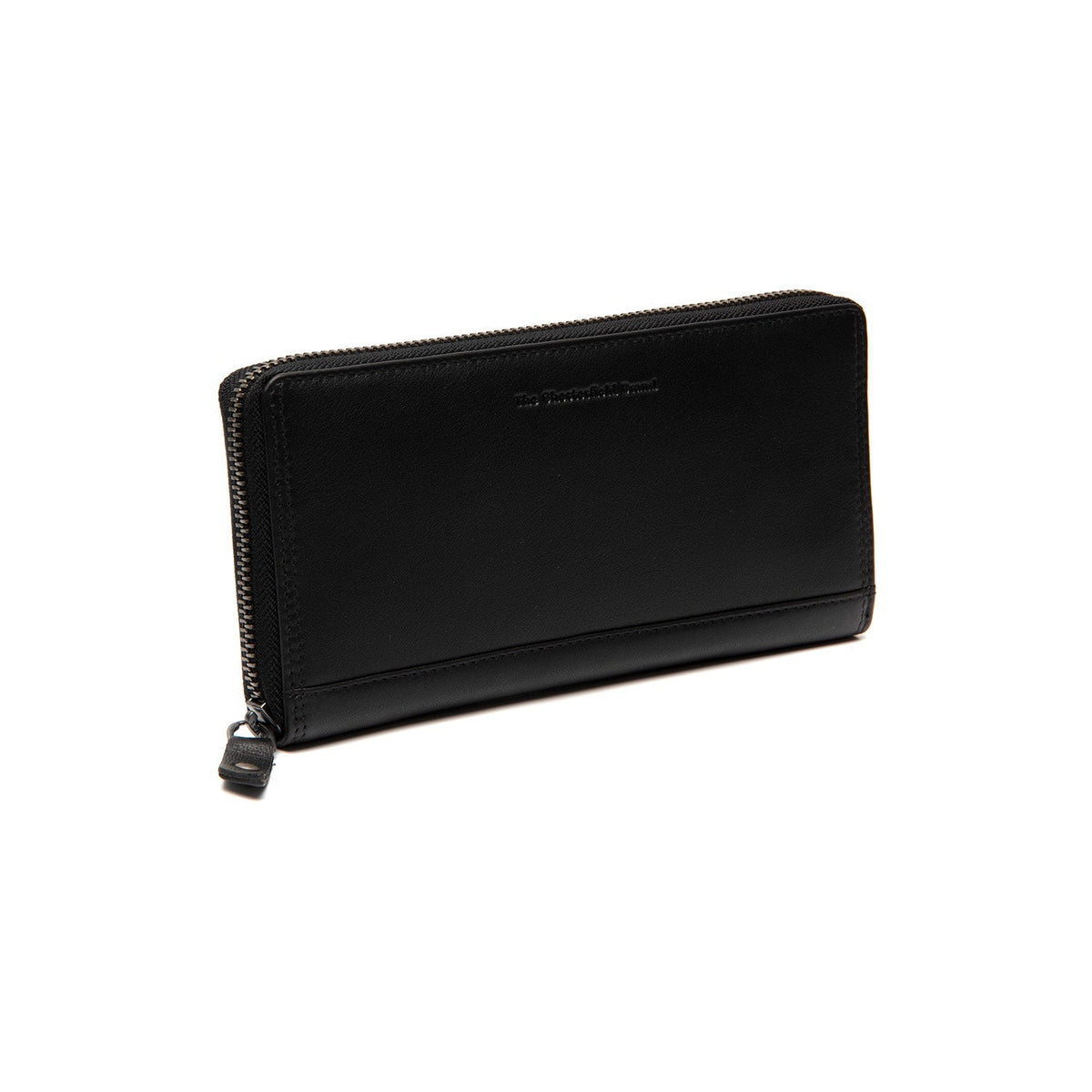 Cantara Full-Grain Leather Wallet Damska in Classic 100% Full-Grain Leather - Full Exterior Front Profile View | Buy Online