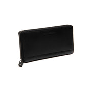 Cantara Full-Grain Leather Wallet Damska in Classic 100% Full-Grain Leather - Full Exterior Front Profile View | Buy Online