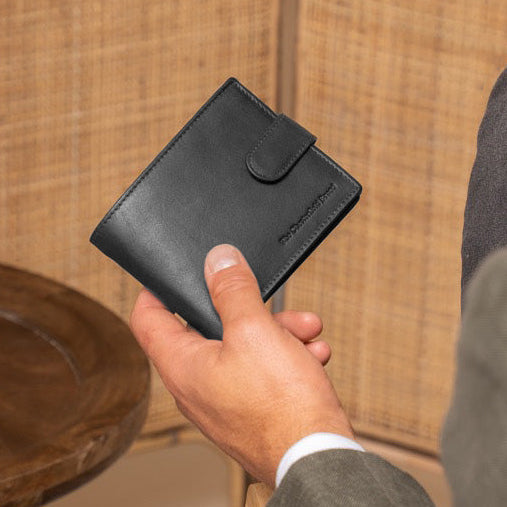 Curtis Full-Grain Leather Wallet Męska