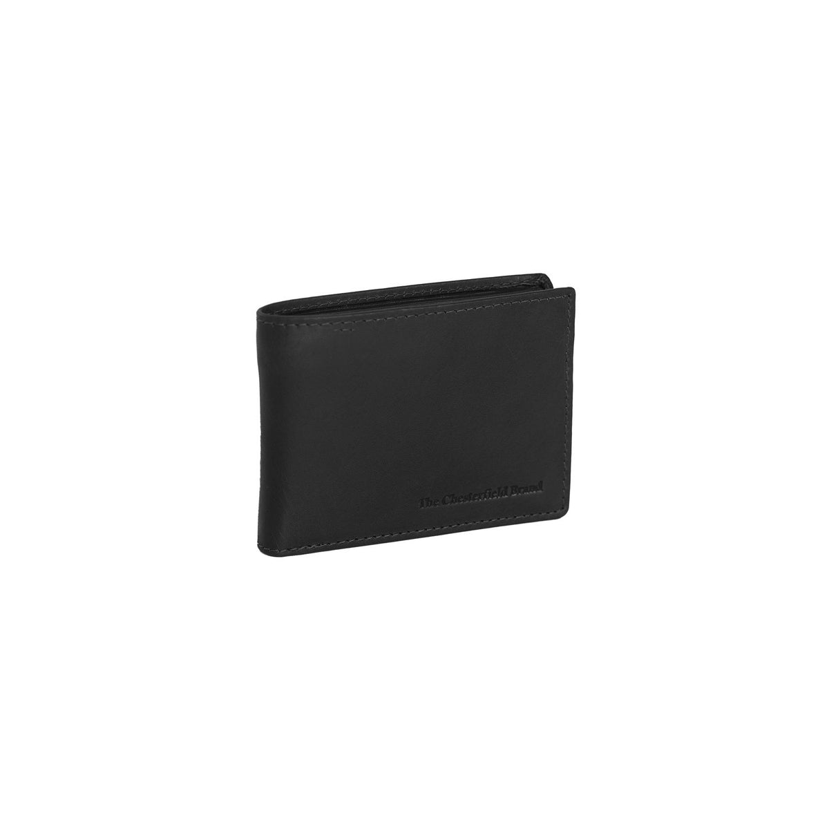 Enzo Full-Grain Leather Wallet Męska in Classic 100% Full-Grain Leather - Full Exterior Front Profile View | Buy Online
