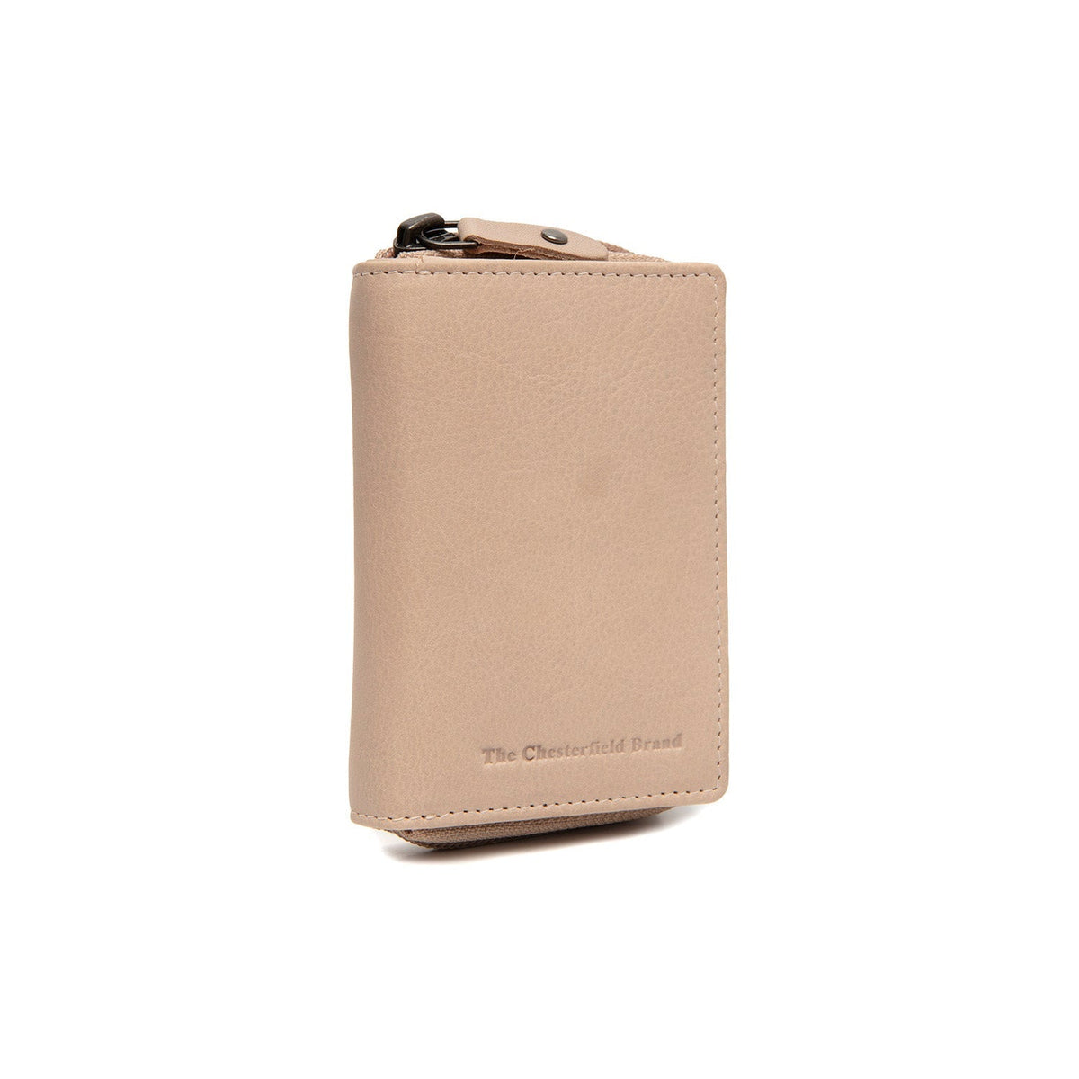 Floren Full-Grain Leather Wallet Damska in Classic 100% Full-Grain Leather - Full Exterior Front Profile View | Buy Online