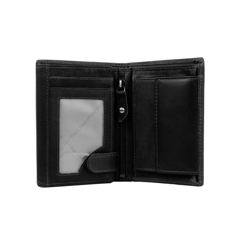 Hazel Full-Grain Leather Wallet Damska