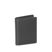 Hereford Full-Grain Leather Wallet Męska in Classic 100% Full-Grain Leather - Full Exterior Front Profile View | Buy Online