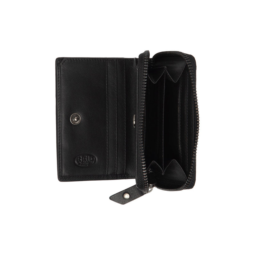 Lenwick Full-Grain Leather Wallet Damska