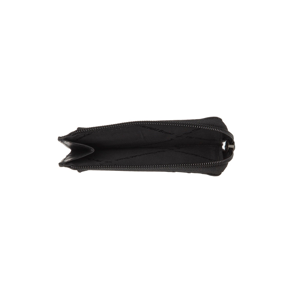 Livenza Full-Grain Leather Wallet Damska - Structured Side Profile Showing Gusset Depth &amp; Expansion Capacity