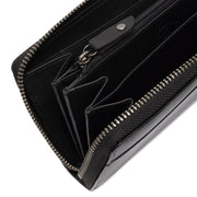 
Classic 100% Full-Grain leather Wallet - Widok z tyłu ze wzmocnionymi skórzanymi pasami