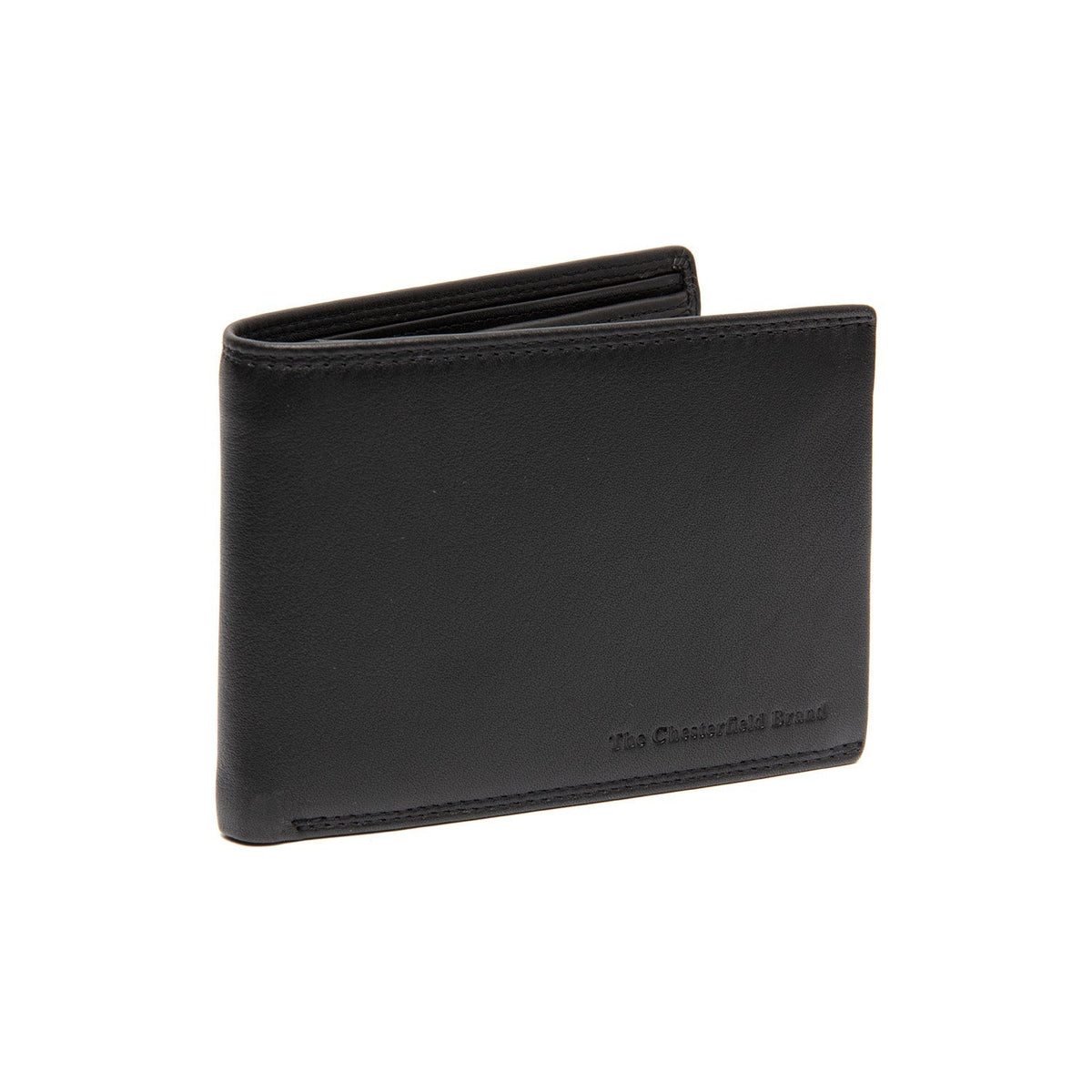Lynnwood Full-Grain Leather Wallet Męska in Classic 100% Full-Grain Leather - Full Exterior Front Profile View | Buy Online