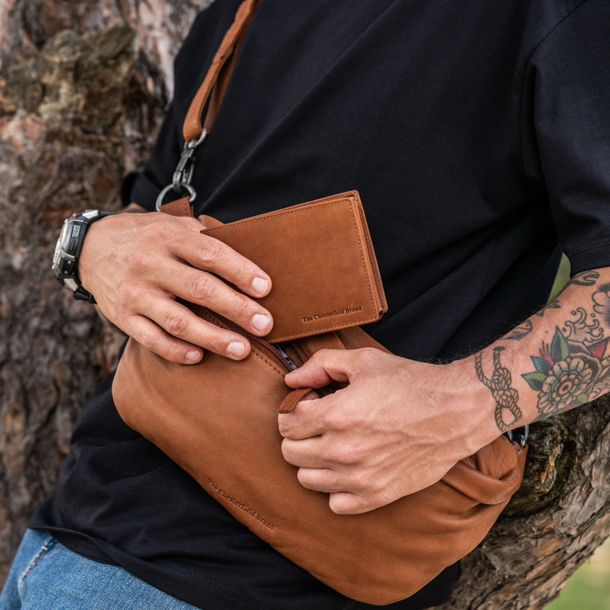 Marion Full-Grain Leather Wallet Męska – alternate product view 2