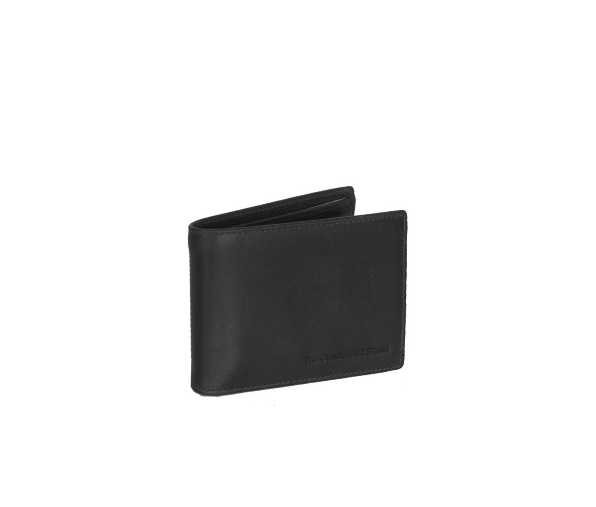 Marvin Full-Grain Leather Wallet Męska in Classic 100% Full-Grain Leather - Full Exterior Front Profile View | Buy Online