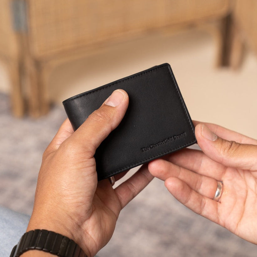 Marvin Full-Grain Leather Wallet Męska
