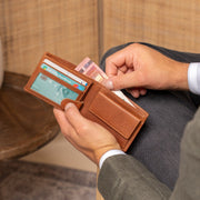 Marvin Full-Grain Leather Wallet Męska – alternate product view 3