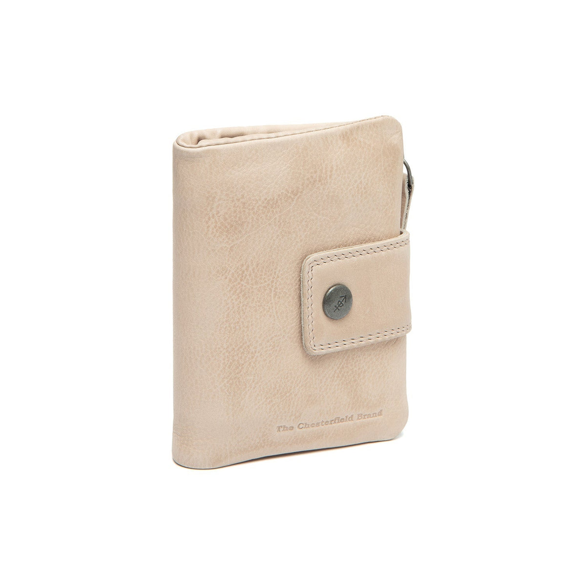 Mavona Full-Grain Leather Wallet Damska in Classic 100% Full-Grain Leather - Full Exterior Front Profile View | Buy Online