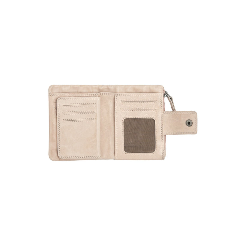Mavona Full-Grain Leather Wallet Damska