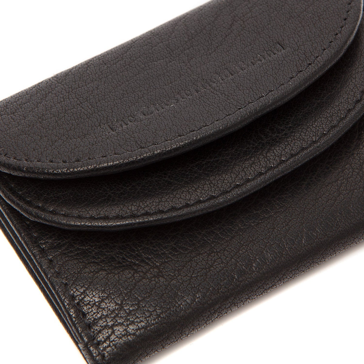 
Classic 100% Full-Grain leather Wallet - Widok z tyłu ze wzmocnionymi skórzanymi pasami