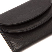 
Classic 100% Full-Grain leather Wallet - Widok z tyłu ze wzmocnionymi skórzanymi pasami