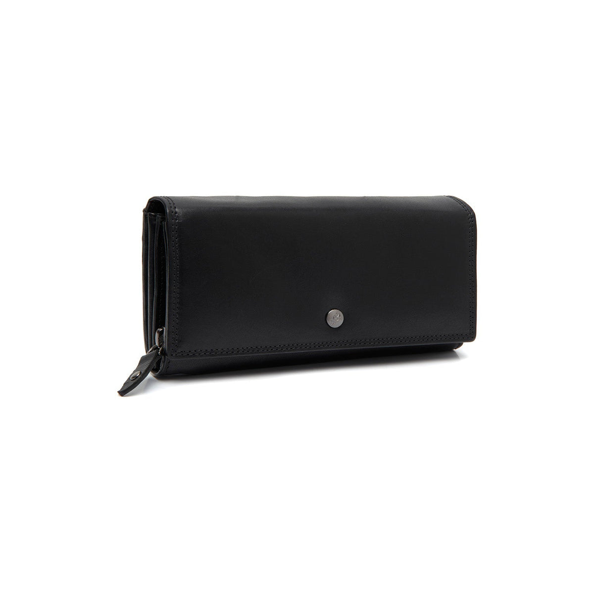 Rivalto Full-Grain Leather Wallet Damska in Classic 100% Full-Grain Leather - Full Exterior Front Profile View | Buy Online
