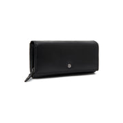 Rivalto Full-Grain Leather Wallet Damska in Classic 100% Full-Grain Leather - Full Exterior Front Profile View | Buy Online