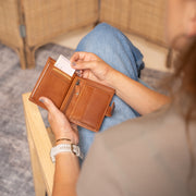Ruby Full-Grain Leather Wallet Damska – alternate product view 3