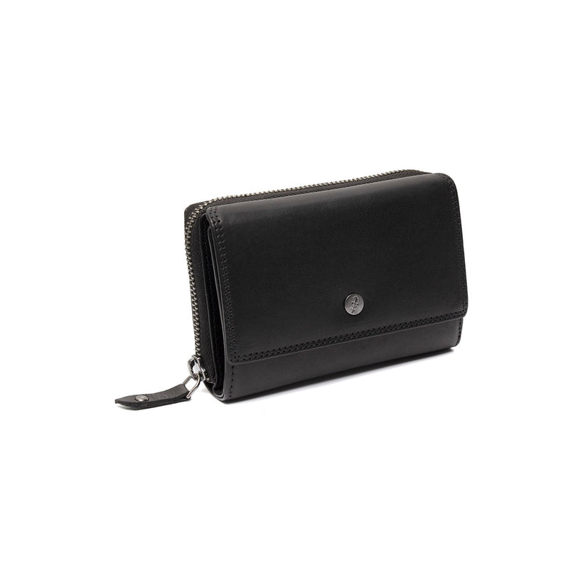 Salviano Full-Grain Leather Wallet Damska