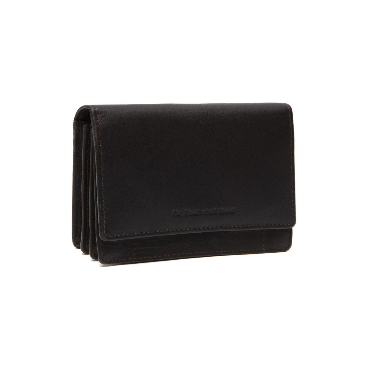 Salzburg Full-Grain Leather Wallet Damska in Classic 100% Full-Grain Leather - Full Exterior Front Profile View | Buy Online