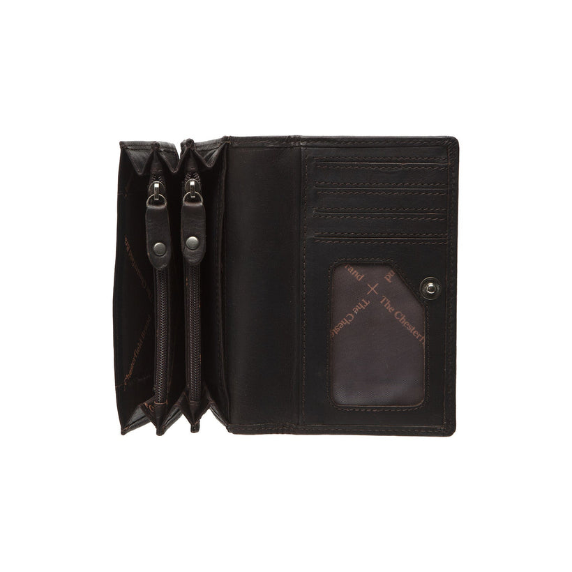 Salzburg Full-Grain Leather Wallet Damska