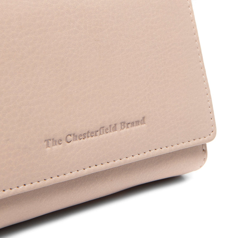 Zelan Full-Grain Leather Wallet Damska