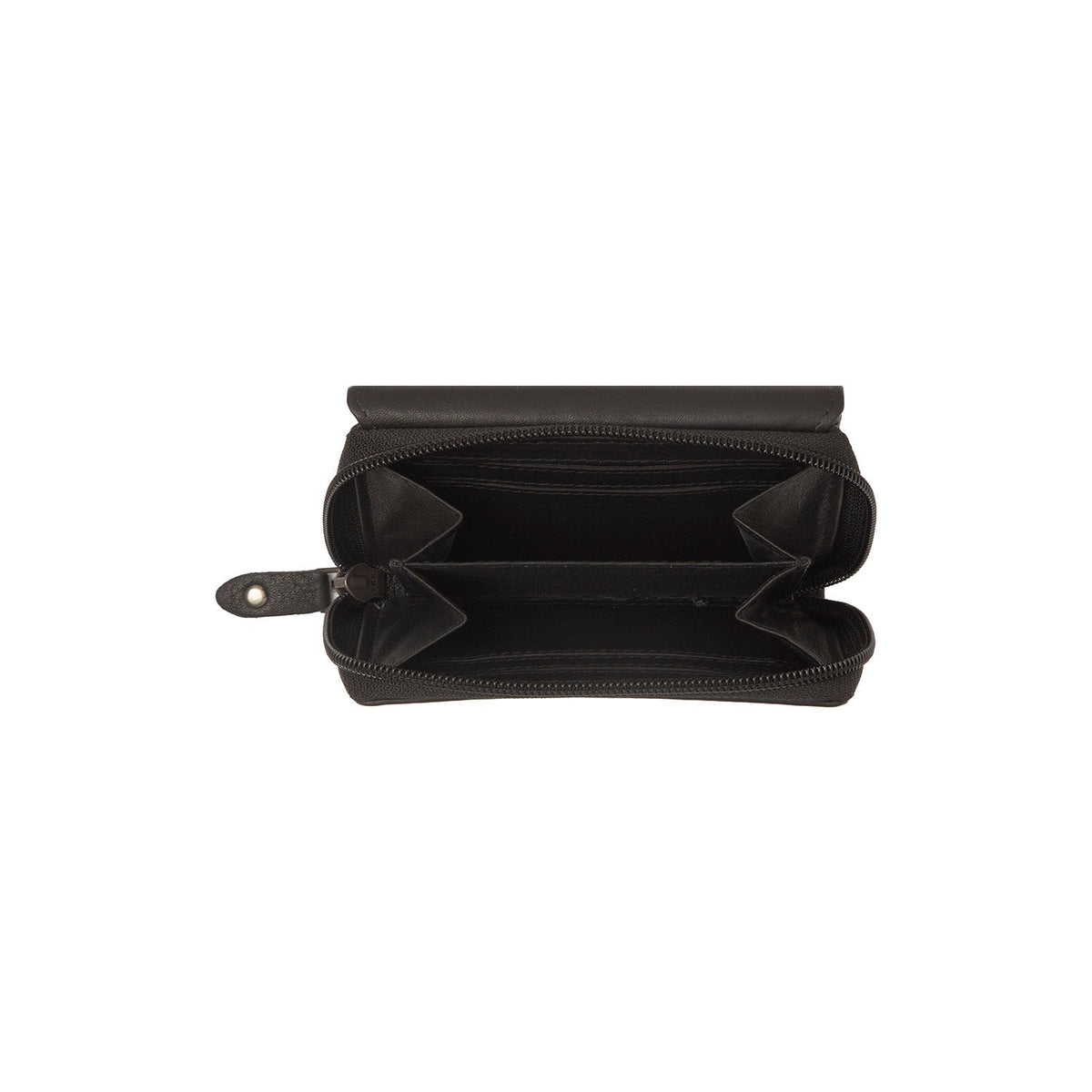 Zelan Full-Grain Leather Wallet Damska – alternate product view 3