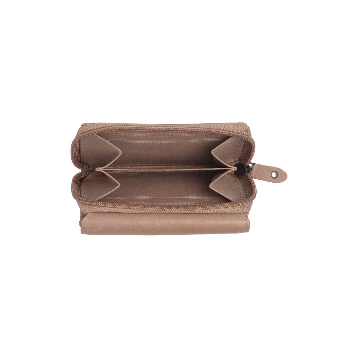Zelan Full-Grain Leather Wallet Damska – alternate product view 3