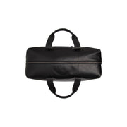 Solid Antique Brass Hardware &amp; Heavy-Duty Dual Zipper Detail on Conor Full-Grain Leather Weekender Bag Damska