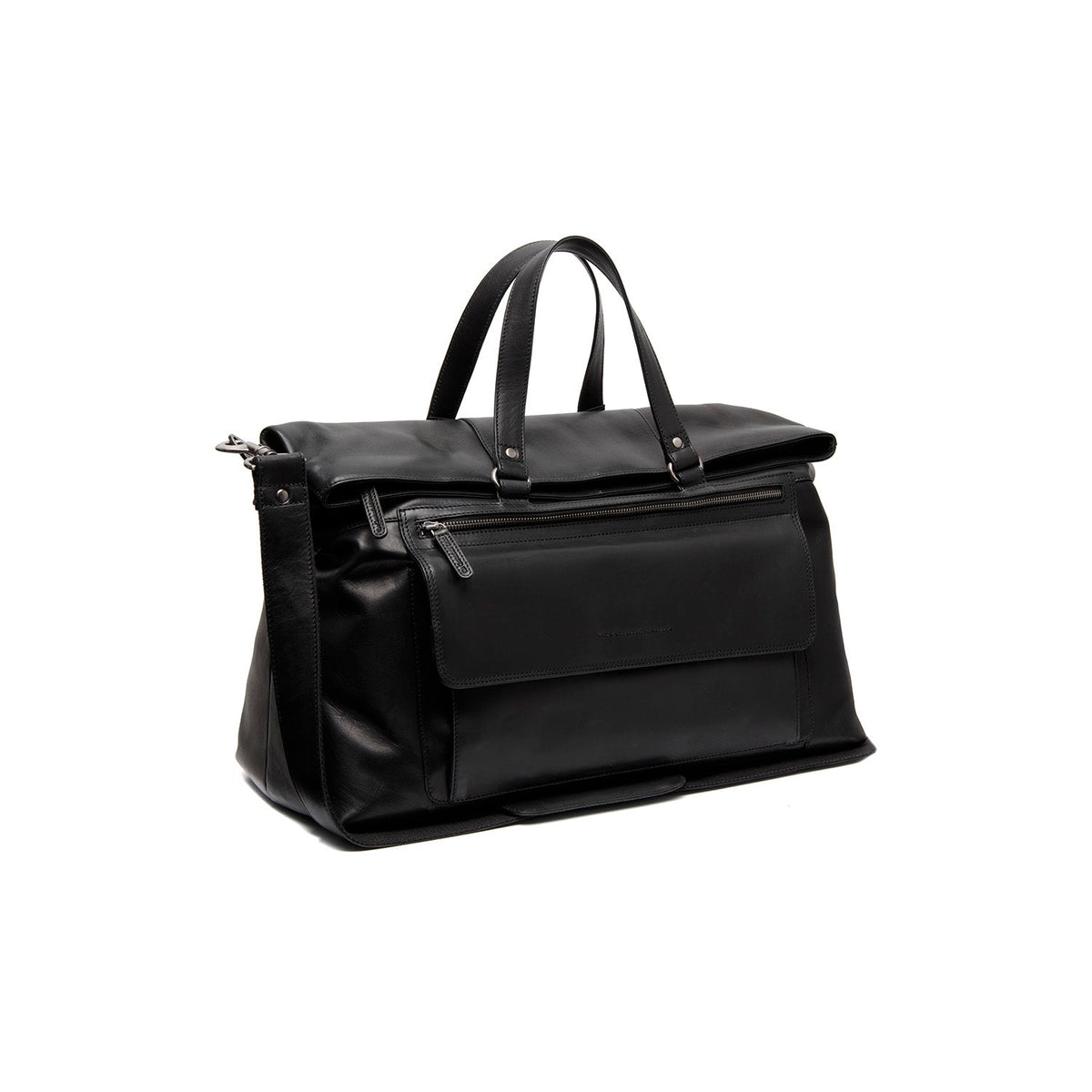 Lazio Full-Grain Leather Weekender Bag Damska in Classic 100% Full-Grain Leather - Full Exterior Front Profile View | Buy Online