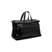 Lazio Full-Grain Leather Weekender Bag Damska in Classic 100% Full-Grain Leather - Full Exterior Front Profile View | Buy Online