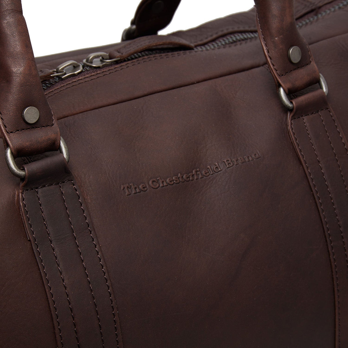 Melbourne Full-Grain Leather Weekender Bag Damska – alternate product view 3