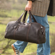Rivaro Full-Grain Leather Weekender Bag Damska – alternate product view 2