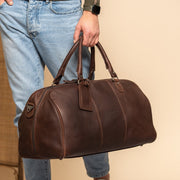 William Full-Grain Leather Weekender Bag Damska – alternate product view 2