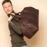 William Full-Grain Leather Weekender Bag Damska – alternate product view 3